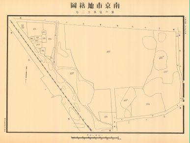 南京市地籍圖《第六區第五二幅》