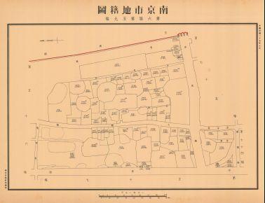 南京市地籍圖《第六區第五九幅》