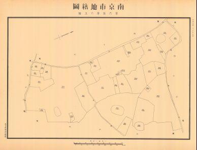 南京市地籍圖《第六區第六五幅》