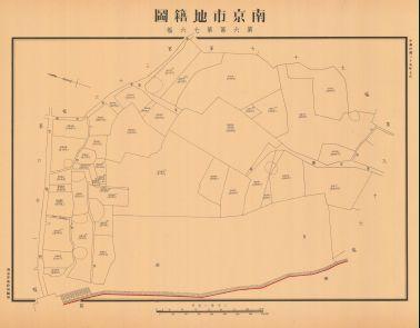 南京市地籍圖《第六區第七六幅》