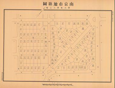 南京市地籍圖《第六區第八三幅》