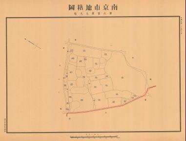 南京市地籍圖《第六區第九九幅》