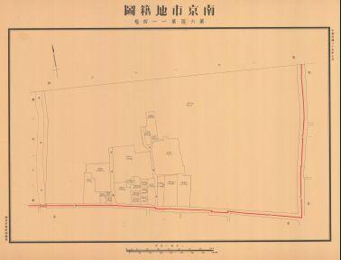 南京市地籍圖《第六區第一一四幅》