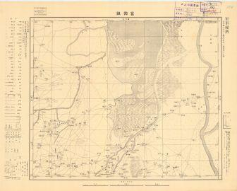 中國沿海地形圖（日版）《富國鎮》