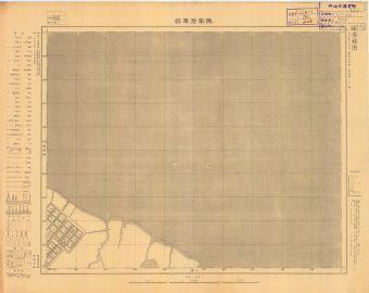 中國沿海地形圖（日版）《陳家港東部》