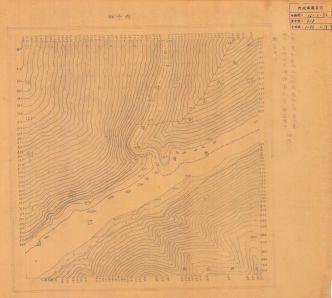 中緬已定國界各界樁附近地形圖《顧家渡口》