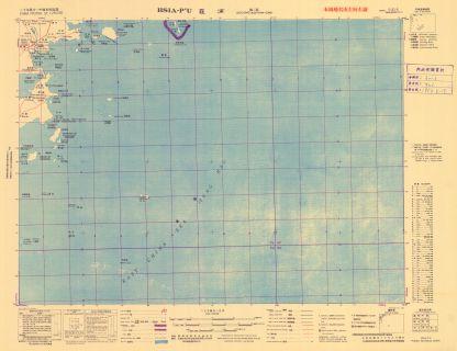 二十五萬分一中國東南區圖《霞浦》