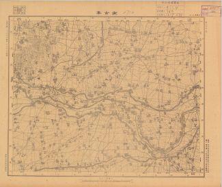 河南安徽江蘇山東徐海徐蚌一帶陸測圖《灰古集》