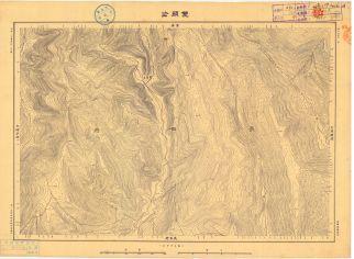 鴨綠江北岸圖《雙頭岔》