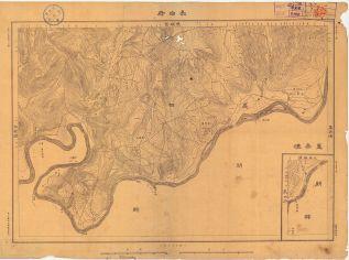 鴨綠江北岸圖《長白府》
