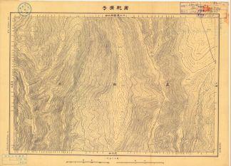 鴨綠江北岸圖《西乾溝子》