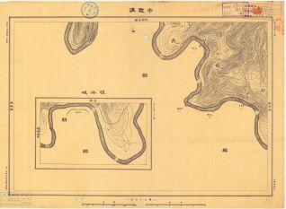 鴨綠江北岸圖《半截溝》