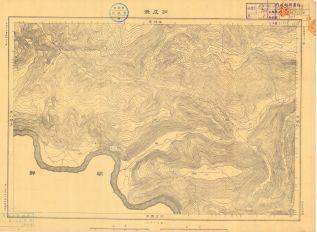 鴨綠江北岸圖《加皮溝》