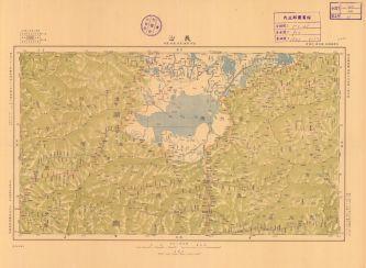 東亞輿地圖-中國部分《長沙》