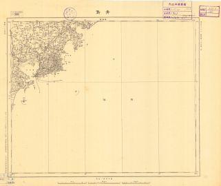 東亞地形圖-中國部分《青島》