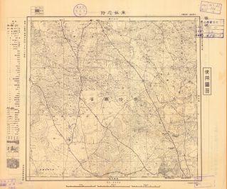 東亞五十萬分一圖-中國東北、塞北及西伯利亞南部《東蘇尼特》