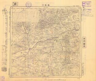 東亞五十萬分一圖-中國東北、塞北及西伯利亞南部《車臣汗》