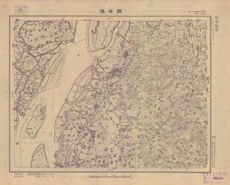 東亞五十萬分一地形圖（中日文版）《銅井鎮》