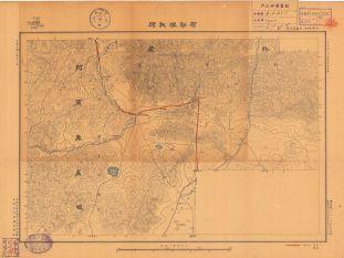 二十萬分一內外蒙古交界圖《布勒根和碩》