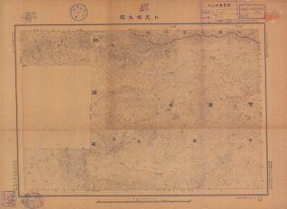 二十萬分一內外蒙古交界圖《卜克省烏蘇》