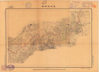 二十萬分一內外蒙古交界圖《恩得路登極》