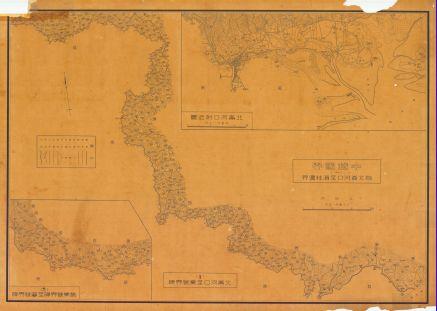 中越國界圖《中越國界圖(1)(自北崙河口至滇桂邊界)》