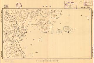 福建省地形圖《霞浦縣》