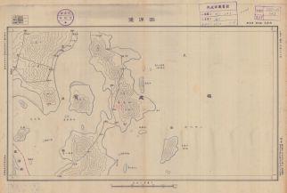 福建省地形圖《拓洋堡》
