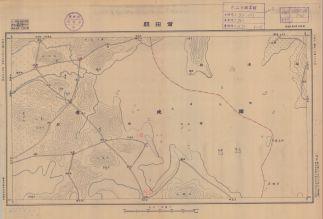 福建省地形圖《甫田縣》