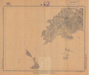 廣東省地形圖《大濠島》