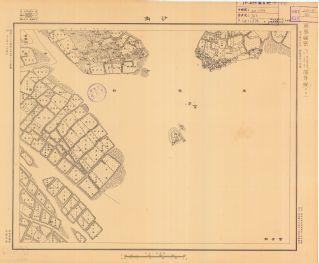 廣東省地形圖《沙角》