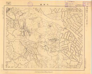 廣東省地形圖《大黃圃》