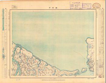 廣東省地形圖《舖前市》