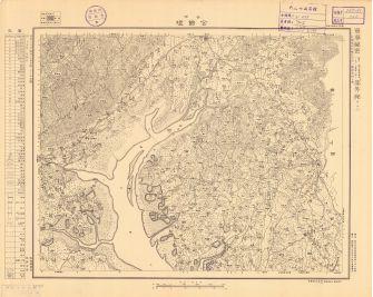 廣東省地形圖《公館墟》