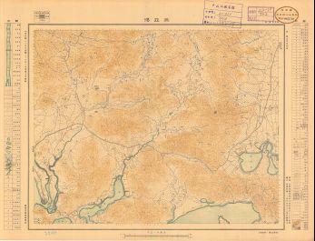 廣東省地形圖《三亞港》