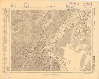 廣東省地形圖《茅嶺山》