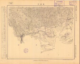 廣東省地形圖《東興市》
