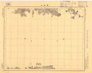 浙江省地形圖《觀音山》