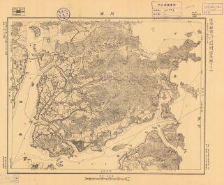 浙江省地形圖《石浦》