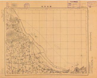 浙江省地形圖《鎮海縣城》