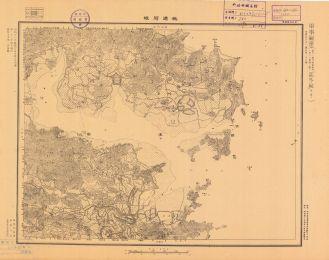 浙江省地形圖《桃渚所城》
