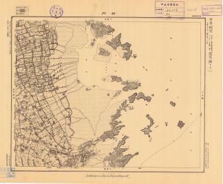 浙江省地形圖《松門》