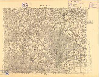 浙江省地形圖《溫嶺縣城》