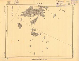 浙江省地形圖《洞頭山》