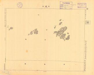 浙江省地形圖《北麓山》