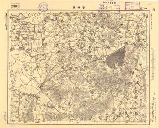 浙江省地形圖《曹娥鎮》