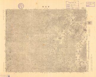 浙江省地形圖《寧溪鎮》