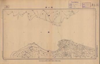 廣東省地形圖《瓊山縣》