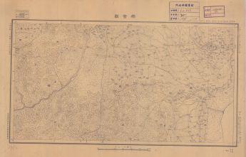 廣東省地形圖《樂會縣》