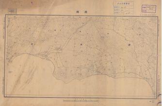 廣東省地形圖《崖縣》